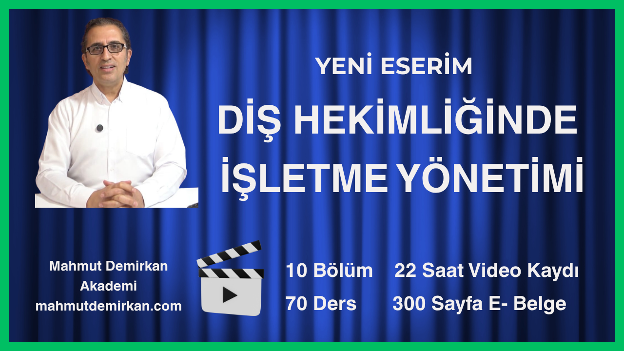 Diş Hekimliğinde İşletme Yönetimi